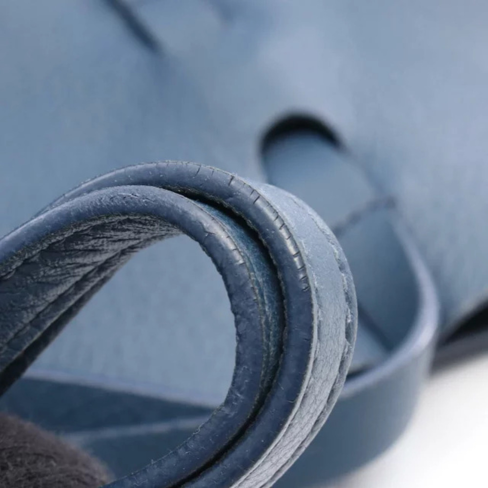 Balenciaga Leather Bag Tote Blue - Picture 5 of 10